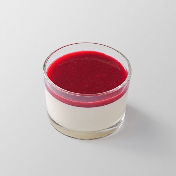 Panna Cotta w. coulis